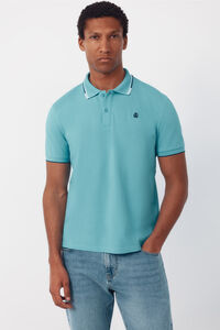 Cortefiel Polo shirt with tips