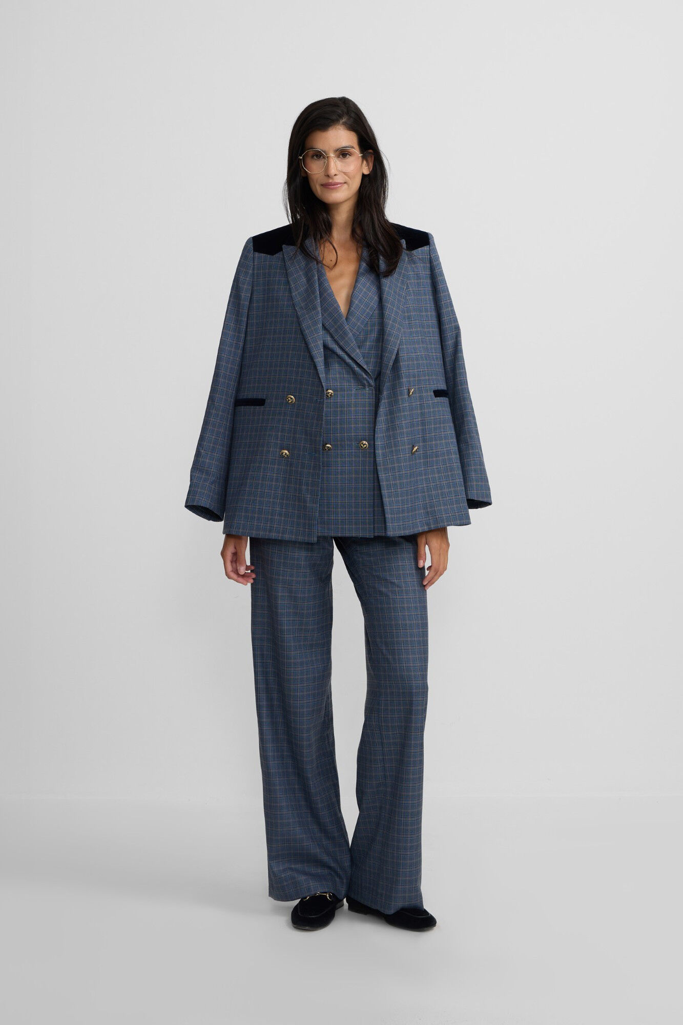 Silbon Pantal&oacute;n vestir cuadros