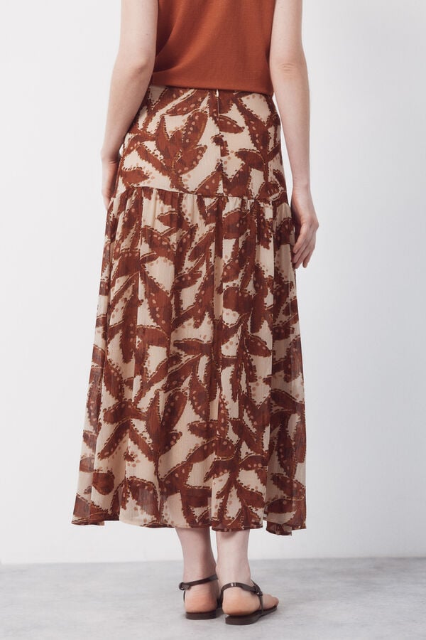 Cortefiel Saia estampada Impress&atilde;o