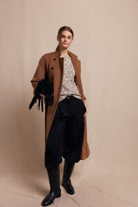 Slowlove Top estructura frunce