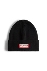 Hunter Conjunto de boné e cachecol Preto