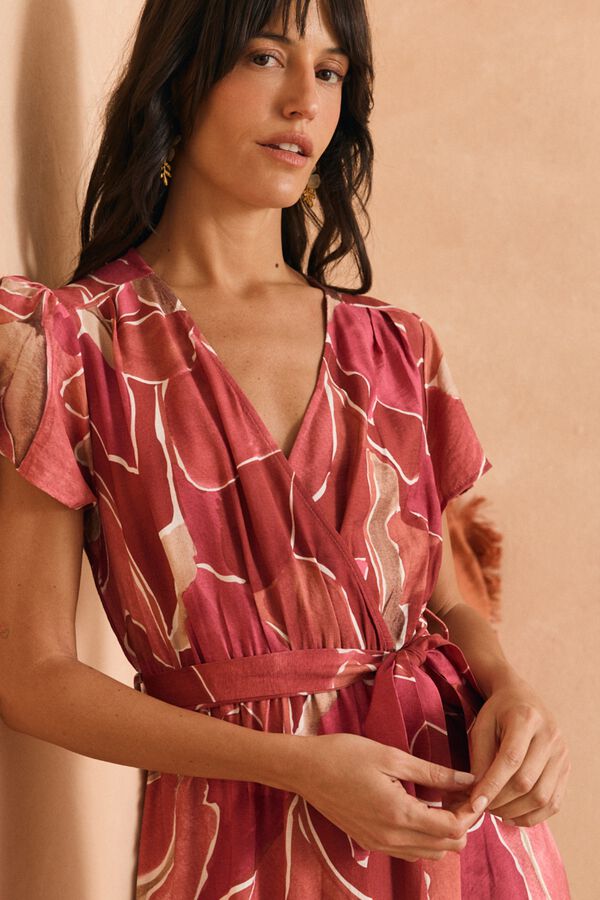 Pol&iacute;n Et Moi Vestido comprido Cheryl Subiu