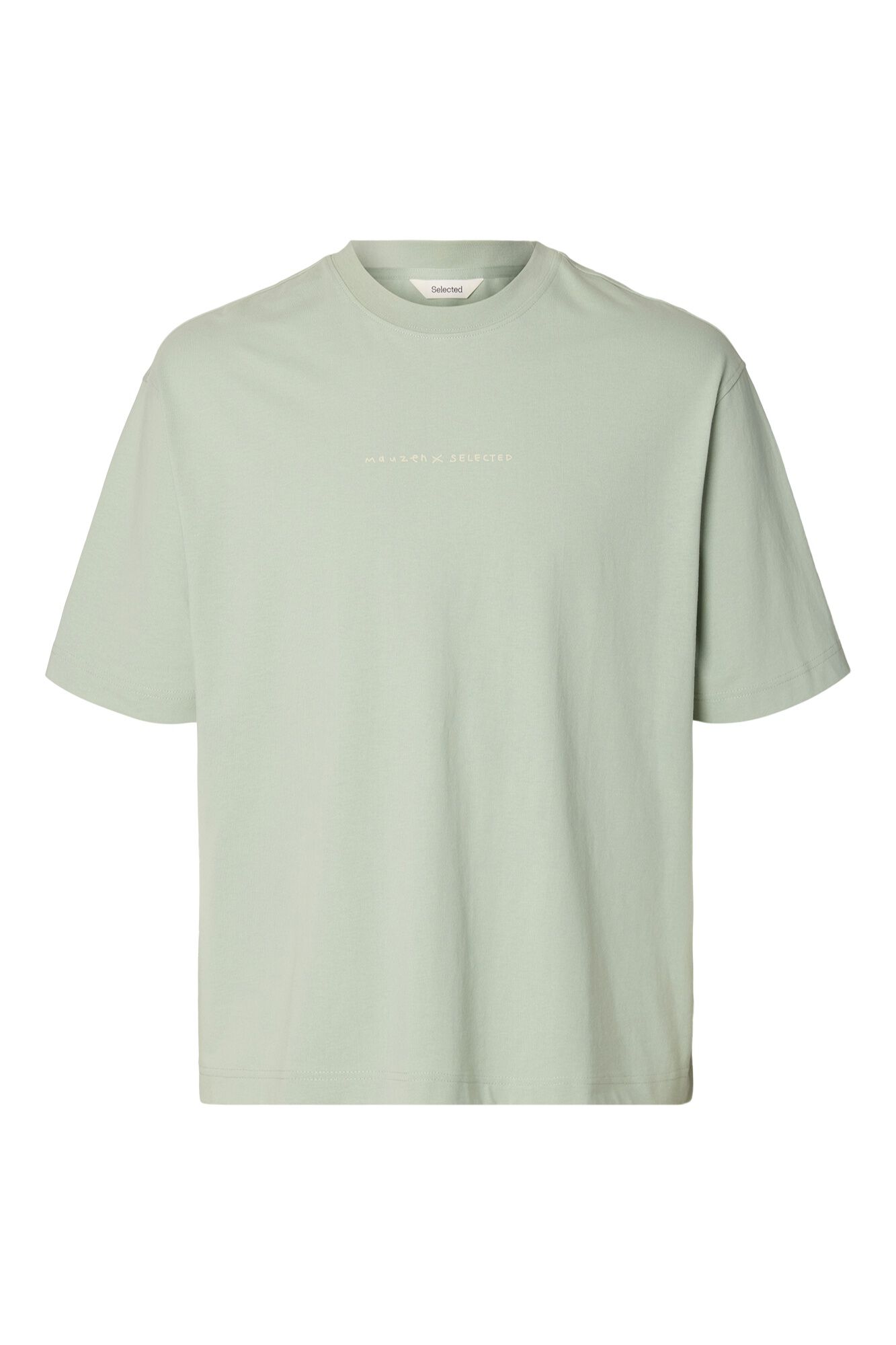 Selected T-shirt de manga curta relaxed