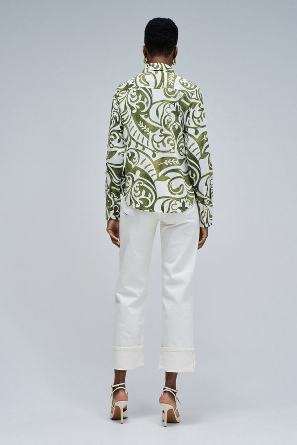 Salsa Jeans Camisa regular Verde