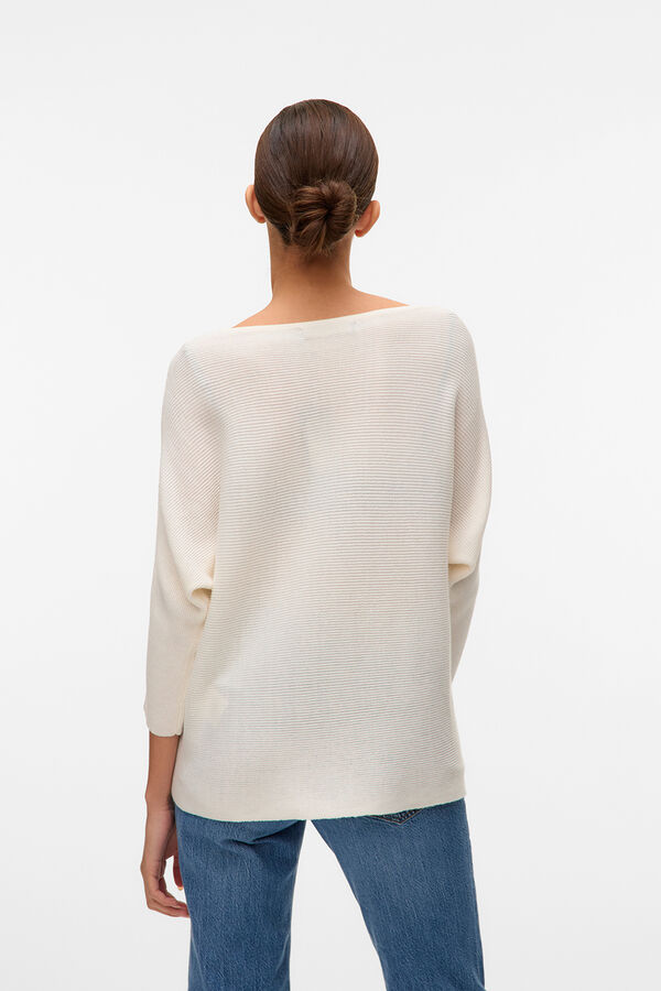 Vero Moda Camisola manga morcego Branco