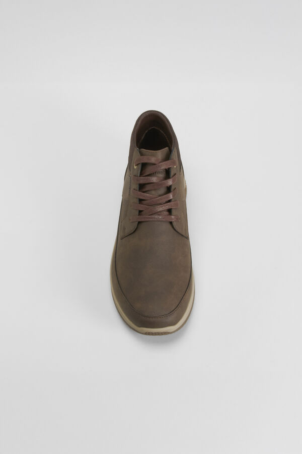 Comfeet Bota botim COMFEET Hexaflex Basalto Castanho