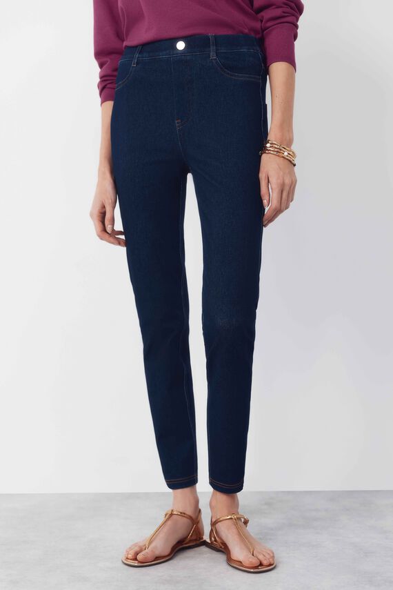 Legging punto denim