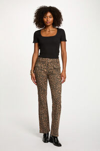 Morgan Calça jeans bootcut de cintura alta