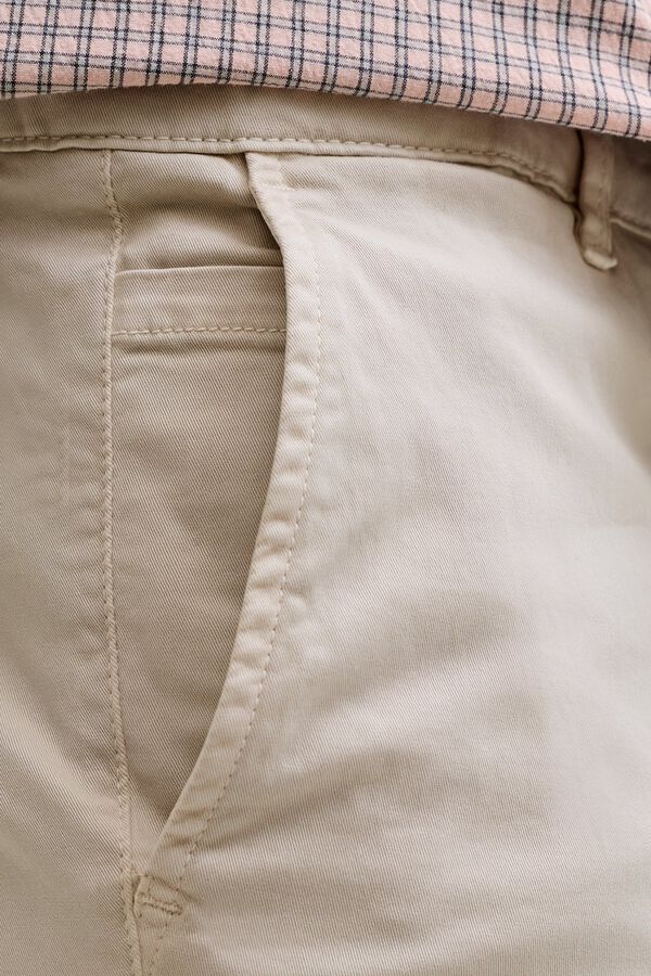 Jack & Jones Bermuda chino em sarja Tostado