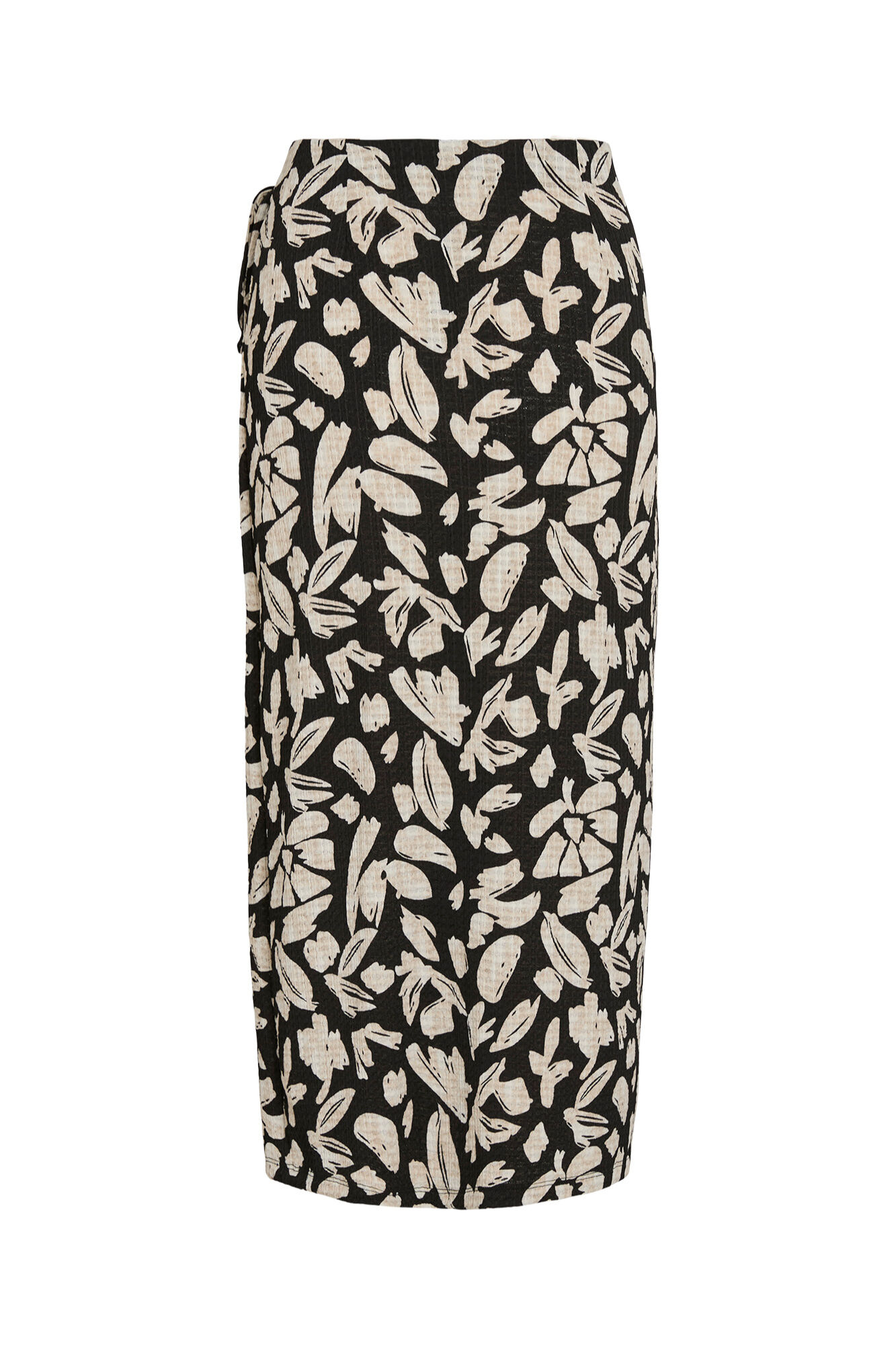 Vila Falda pareo midi estampada