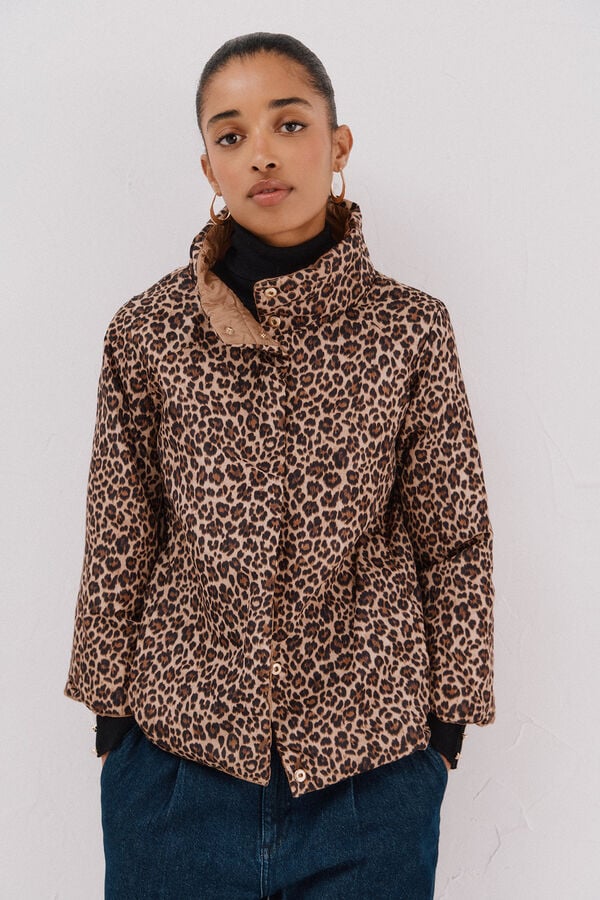 Cortefiel Reversible Thermolite® jacket Beige