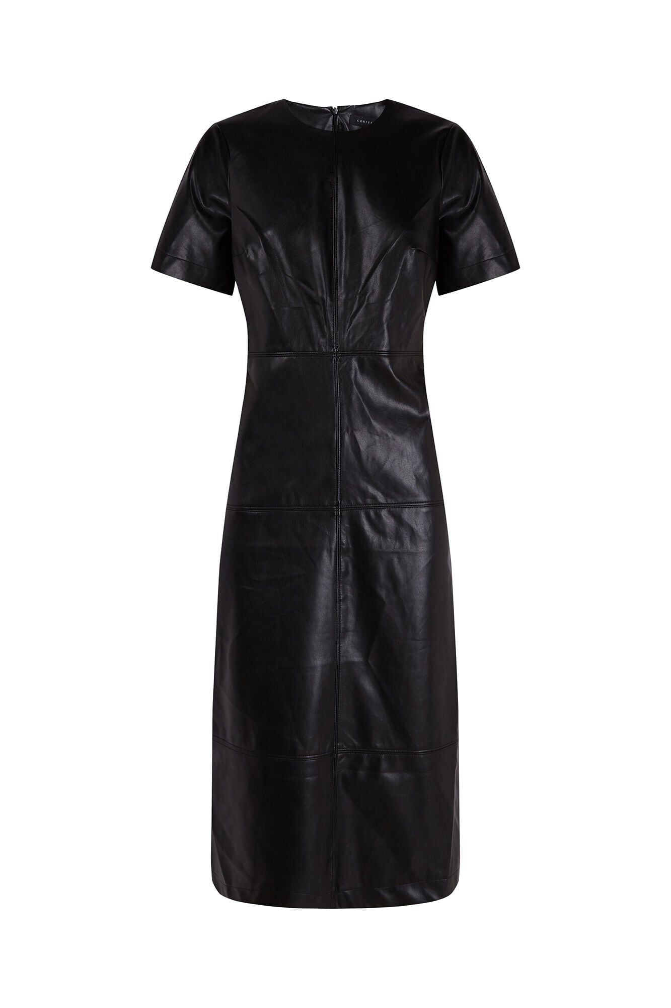 Cortefiel Faux leather dress
