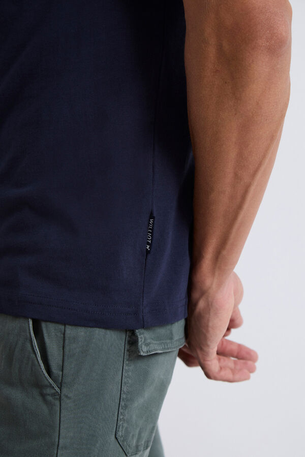 Williot T-shirt com o logo da WLT Azul