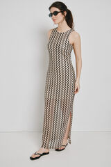 Vero Moda Vestido comprido sem mangas Preto