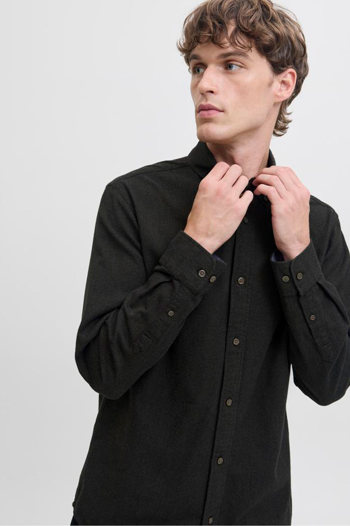 Jack & Jones Camisa de manga de manga comprida