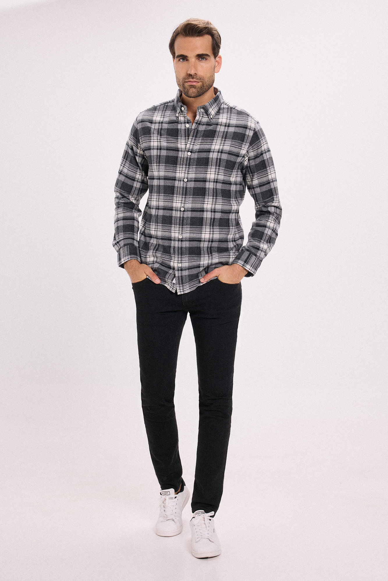 Jack & Jones Camisa de manga de manga comprida