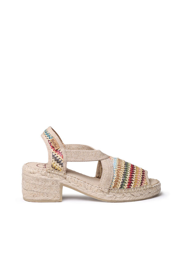 Toni Pons Sandália de salto com elástico Multicolorido