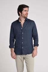 Cloking Camisa 100% linho Azul