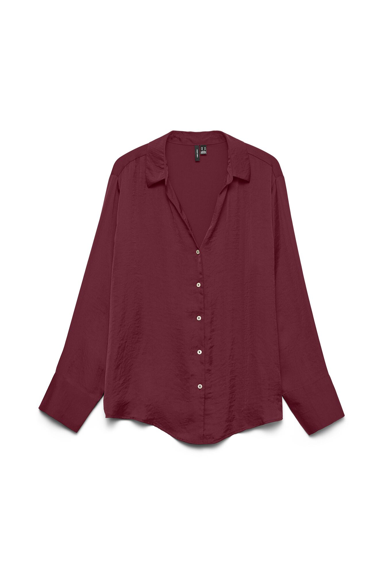 Vero Moda Camisa acetinada de corte folgado