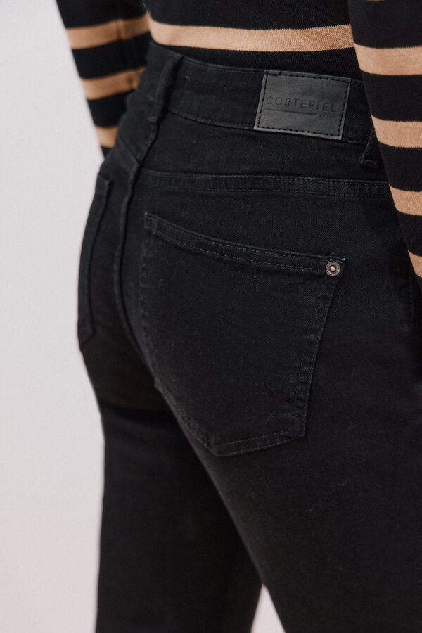 Cortefiel Straight jeans  Black