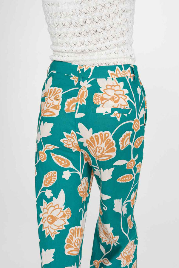 Grace & Mila Cal&ccedil;a cintura alta Varino Verde