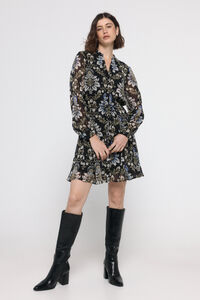 Vero Moda Vestido curto fluído manga comprida