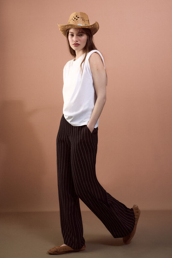 Pantalón de pata ancha
