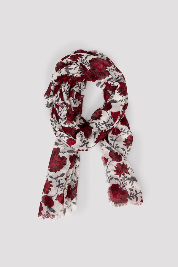 Cortefiel Fular floral Multicolor