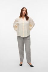 Vero Moda Curve Calça jeans plus size para mamãe Cinzento