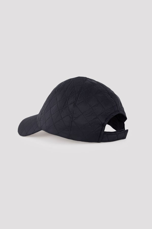 Cortefiel Puffer beanie Black