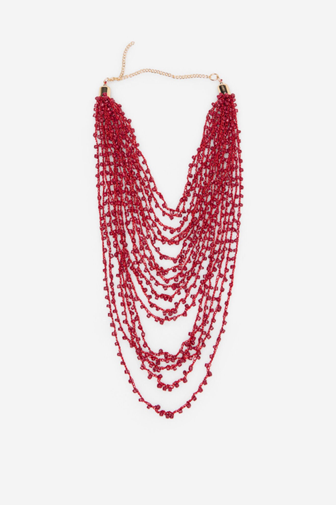 Cortefiel Long beaded necklace