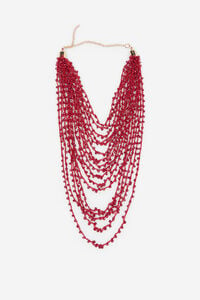 Cortefiel Long beaded necklace