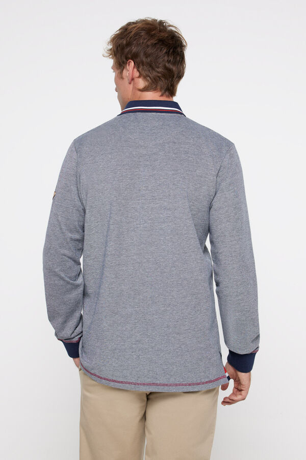 Privata "Authentic straight" piqu&eacute; polo shirt Blue