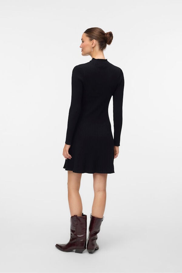 Vero Moda Vestido curto de malha Preto