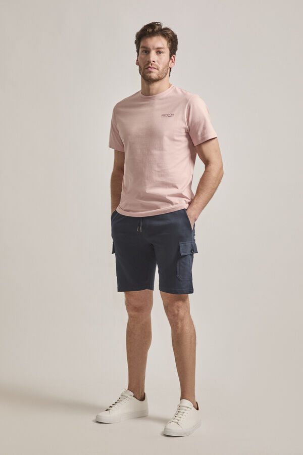 Street Monkey Malha de carga das Bermudas Azul