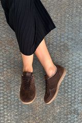 Alohas Leather slippers Tb.490 Rife Brown