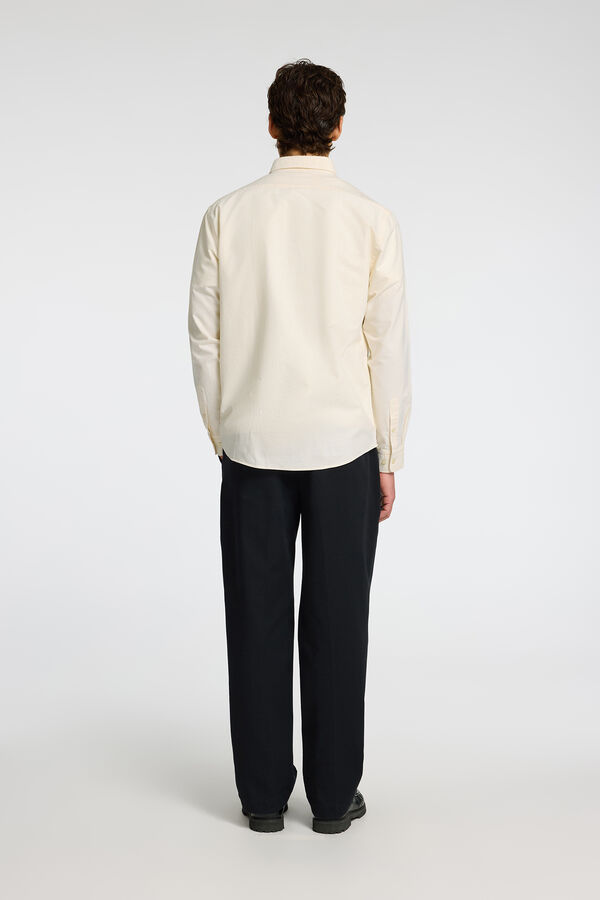 Selected Camisa Oxford de corte regular Dourado