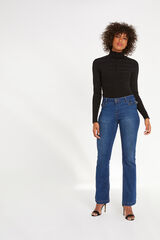 Morgan Long-sleeved turtleneck jumper Black