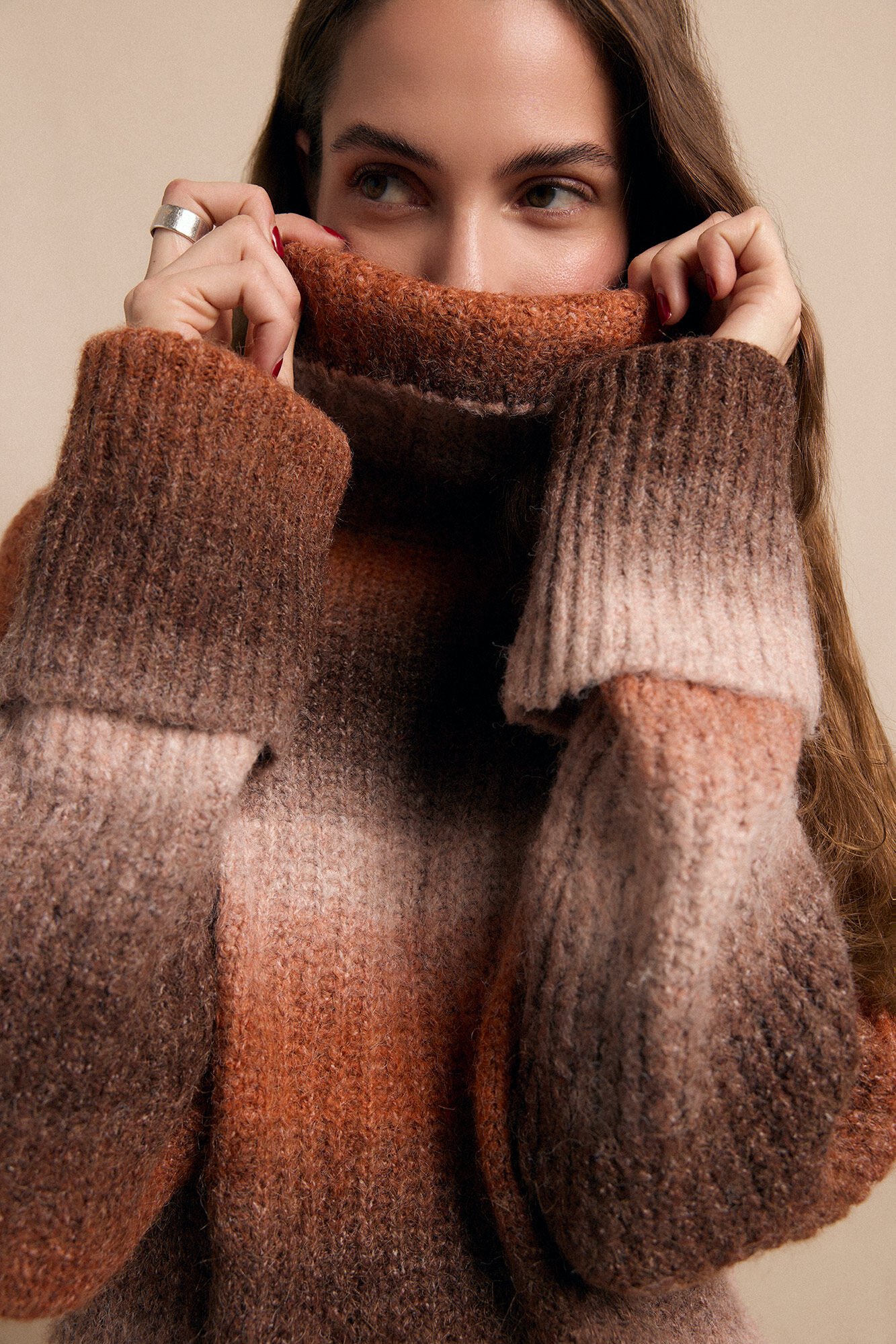 Slowlove Jersey cuello vuelto