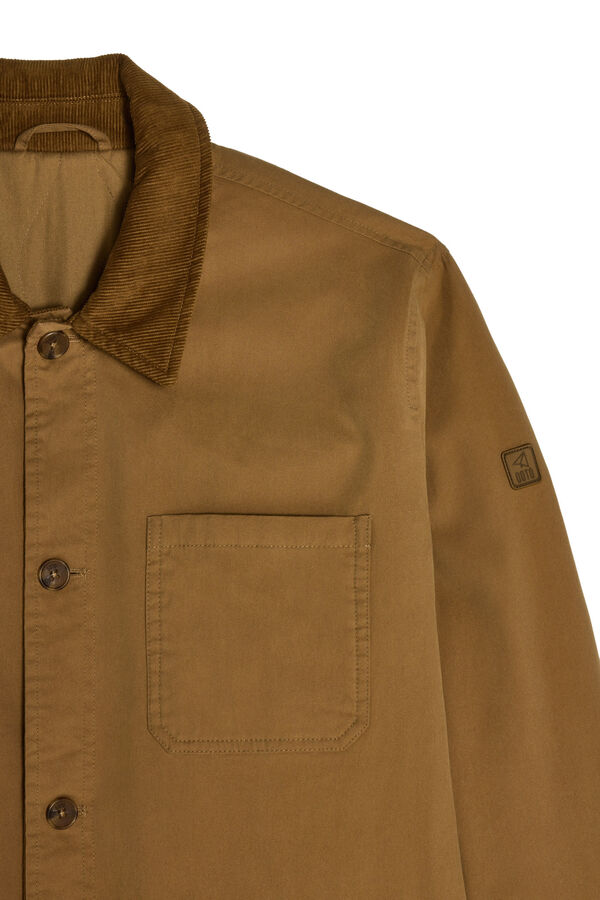 Cortefiel Jacket with pockets Camel