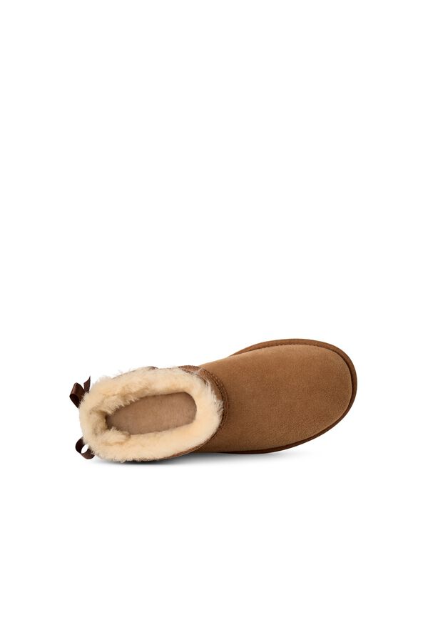 Ugg Ultra Mini Bailey Bow boot Camel