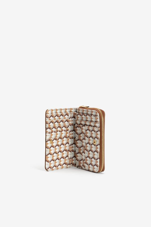 Vilanova Compact purse Beige