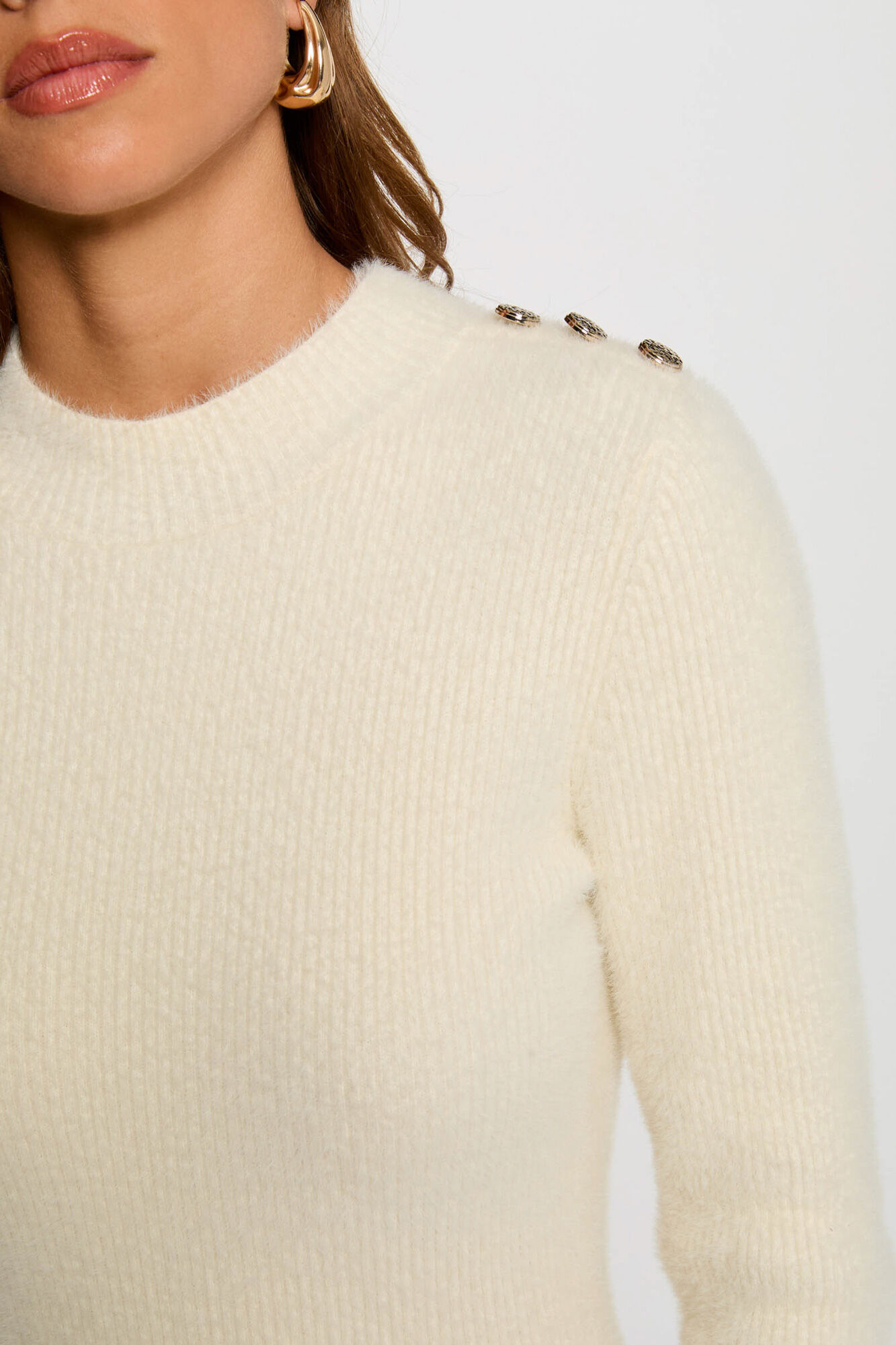 Morgan Vestido curto de malha justa