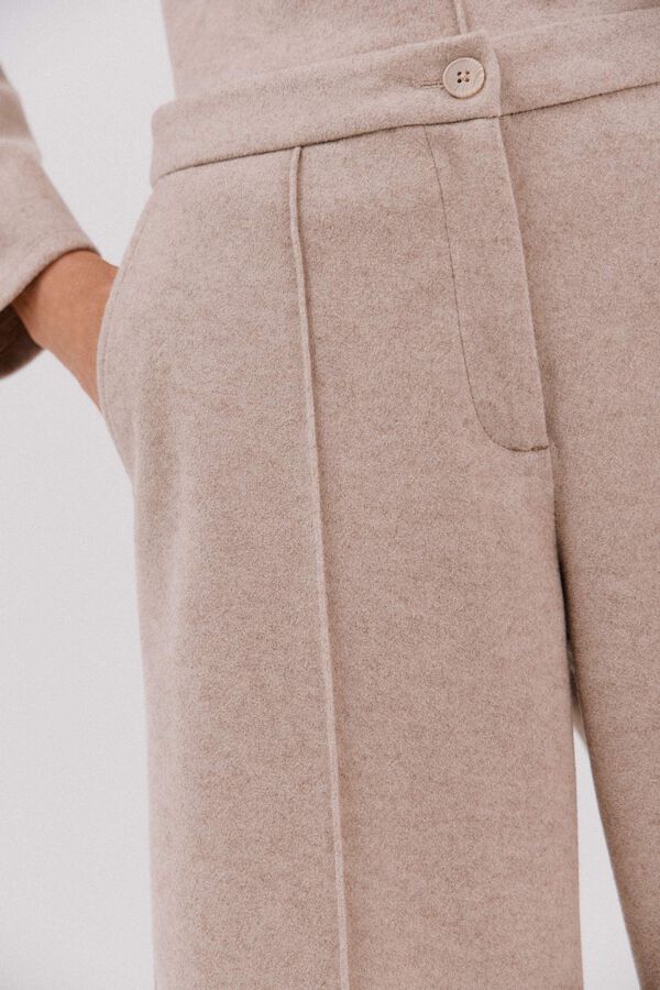 Cortefiel Comfort pants Beige
