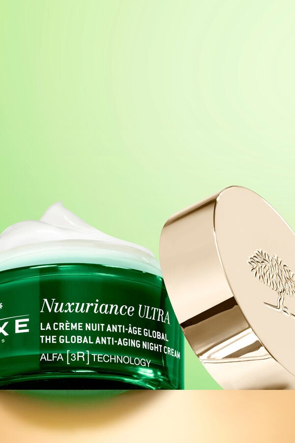 Cortefiel Nuxuriance Ultra Global Anti-Ageing Night Cream Green