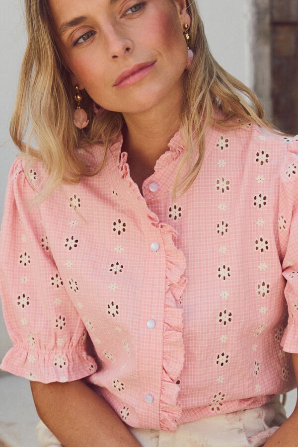 Pol&iacute;n Et Moi Blusa com estampado floral Naira Subiu