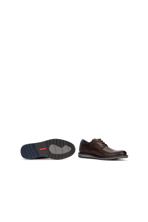 Pikolinos Zapato de cordondes hombre Marr&oacute;n oscuro