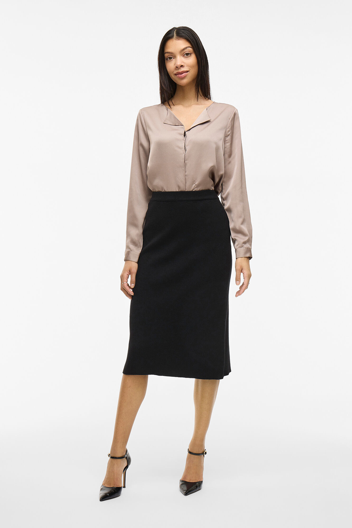 Vila Saia midi de malha malha