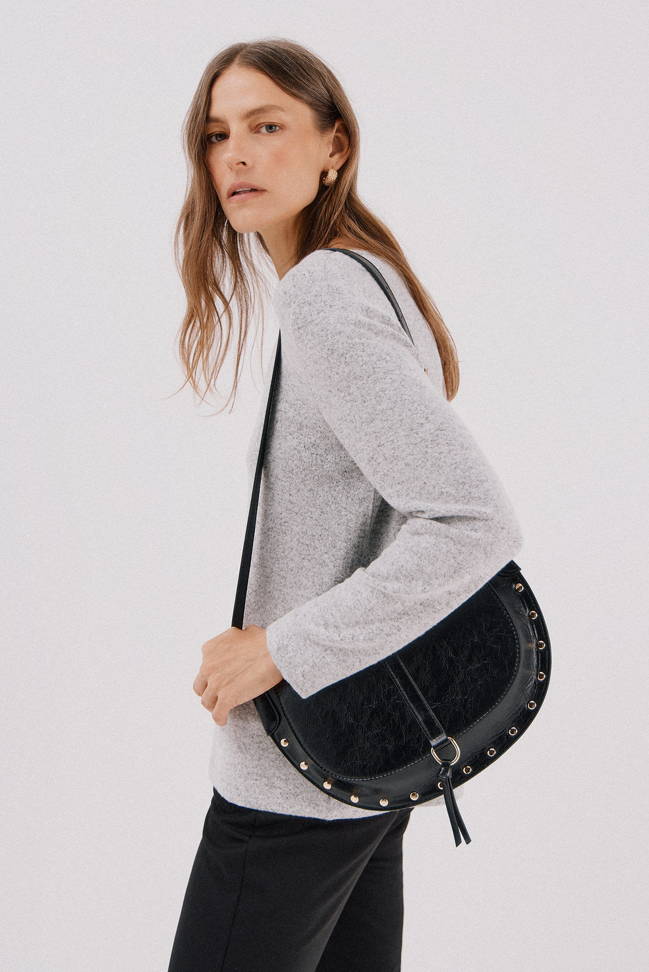 Cortefiel Camiseta b&aacute;sica cuello pico