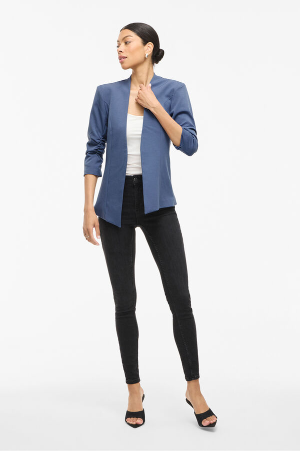 Vila Blazer manga 3/4 Azul